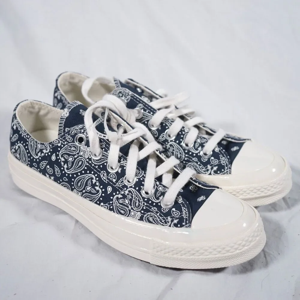 Converse Chuck 70 Low Paisley Blue Women's 6.5 A15751C RARE